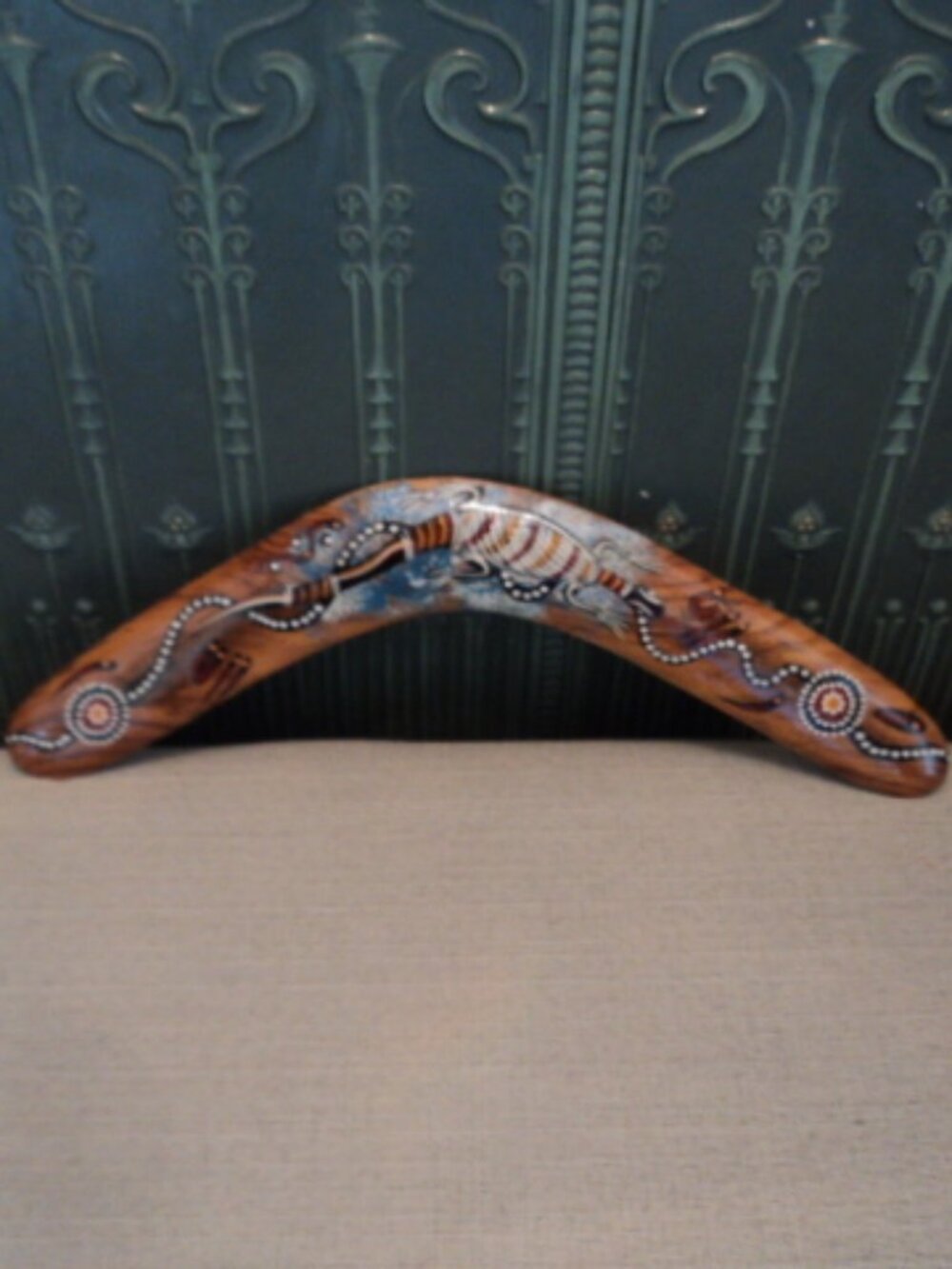 boomerang hand painted from Australia